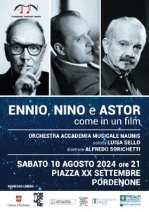 Ennio, Nino e Astor come in un film