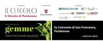 Terza edizione. Rassegna di concerti per far conoscere e valorizzare i giovani talenti della musica.