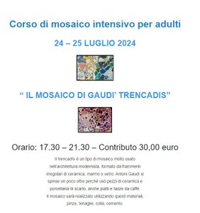 Il mosaico di Gaudì: Trecandìs