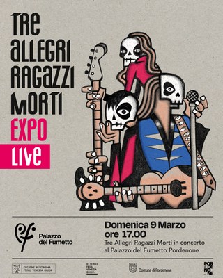 Tre Allegri Ragazzi Morti EXPO LIVE