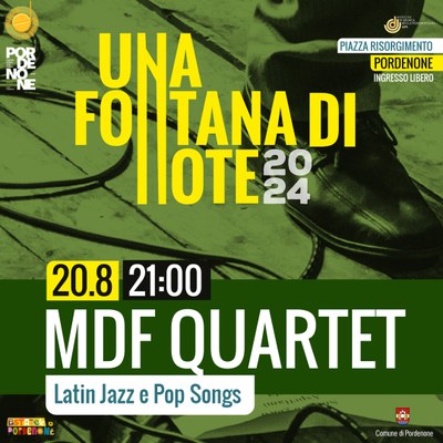 MDF QUARTET - Latin Jazz & Pop Songs
