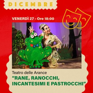 Rane, ranocchi, incantesimi e pastrocchi