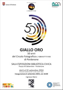 GIALLO ORO - 50 anni del Circolo fotografico L'OBIETTIVO