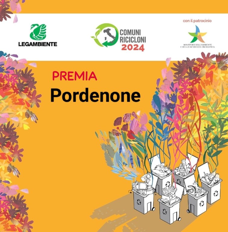 Dopo aver conquistato il terzo posto come Ecosistema urbano 2023, Pordenone si conferma anche quest'anno Comune riciclone.