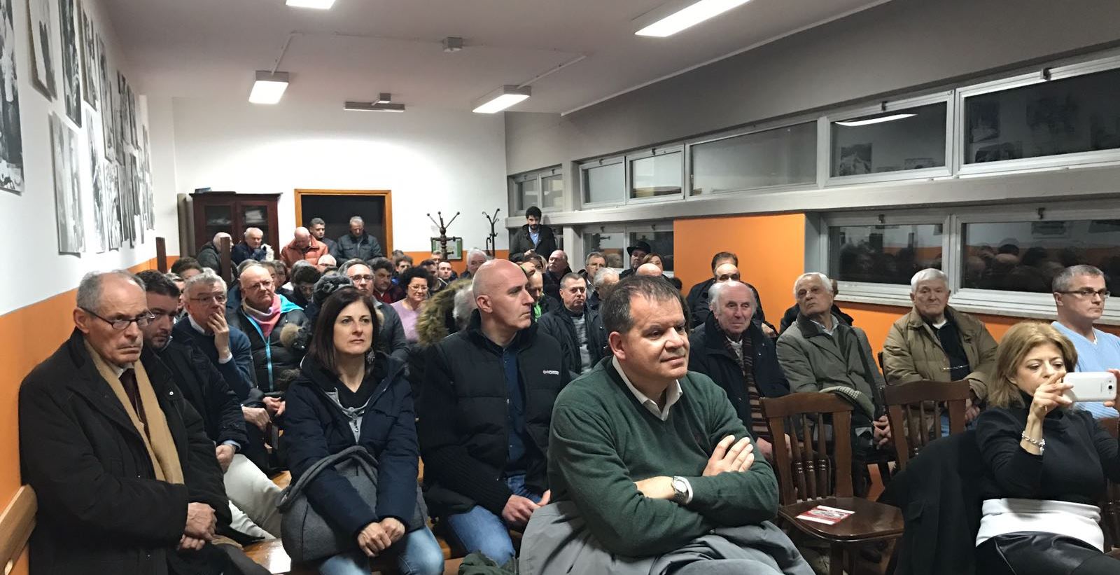 Foto Il pubblico all'incontro  