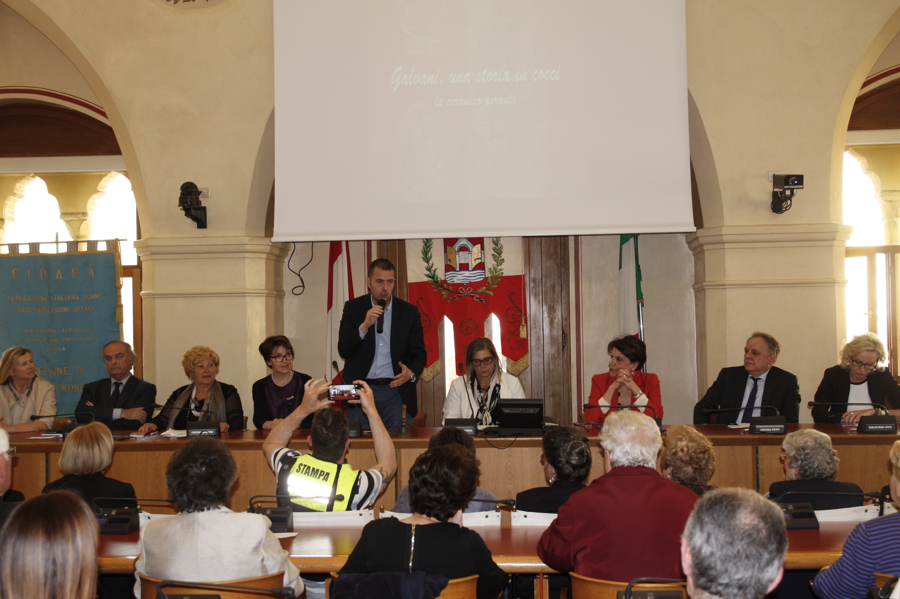 Foto     L'intervento del Sindaco