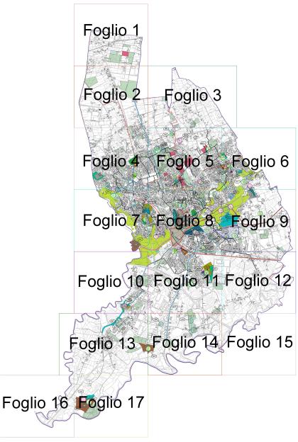 Tavola n. 2 "Localizzazione degli interventi"