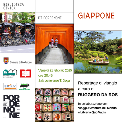 Reportage di viaggio a cura di Ruggero Da Ros. In collaborazione con Viaggi Avventure nel Mondo e Libreria Quo Vadis.  #BiblioPN