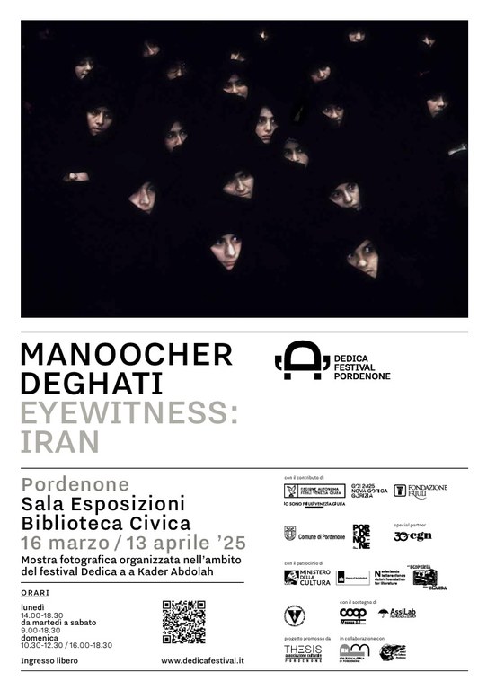 Inaugurazione mostra Dedica Festival 2025 "Eyewitness: Iran"