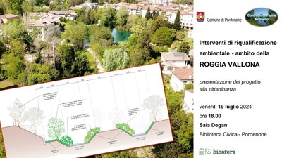 Interventi di riqualificazione ambientale - ambito della ROGGIA VALLONA. Presentazione del progetto