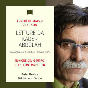 Letture dai libri di Kader Abdolah