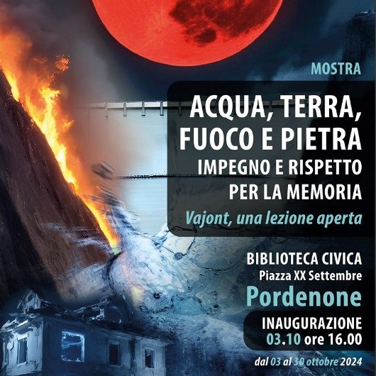 Mostra fotografica "Acqua, terra, fuoco e pietra, impegno e rispetto per la memoria"